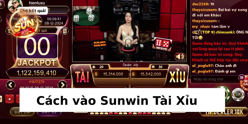 Tài Xỉu Sunwin - Sân chơi đẳng cấp số 1 châu Á 3 Hướng dẫn vào Sunwin cược Tài Xỉu hấp dẫn